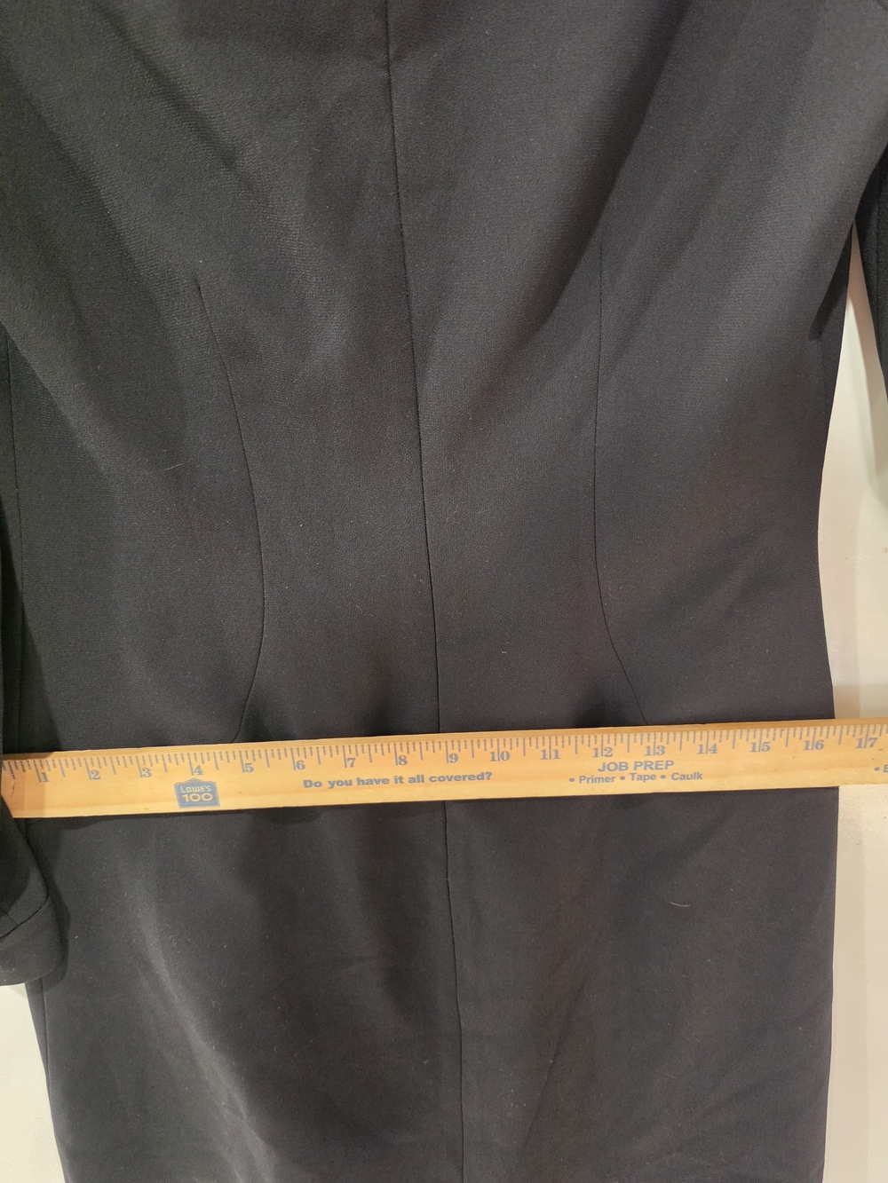 NWT Jill Jill Stuart Black Keyhole Cutout Tie Neck Mini Cocktail Dress Size 4 - Picture 9 of 10